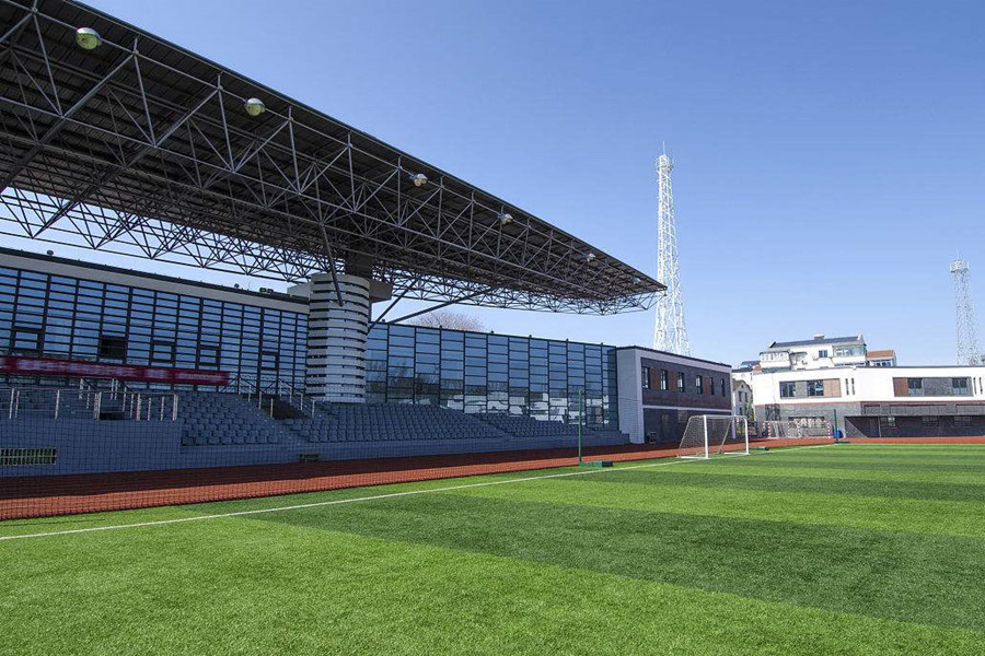 同江体育场看台网架工程